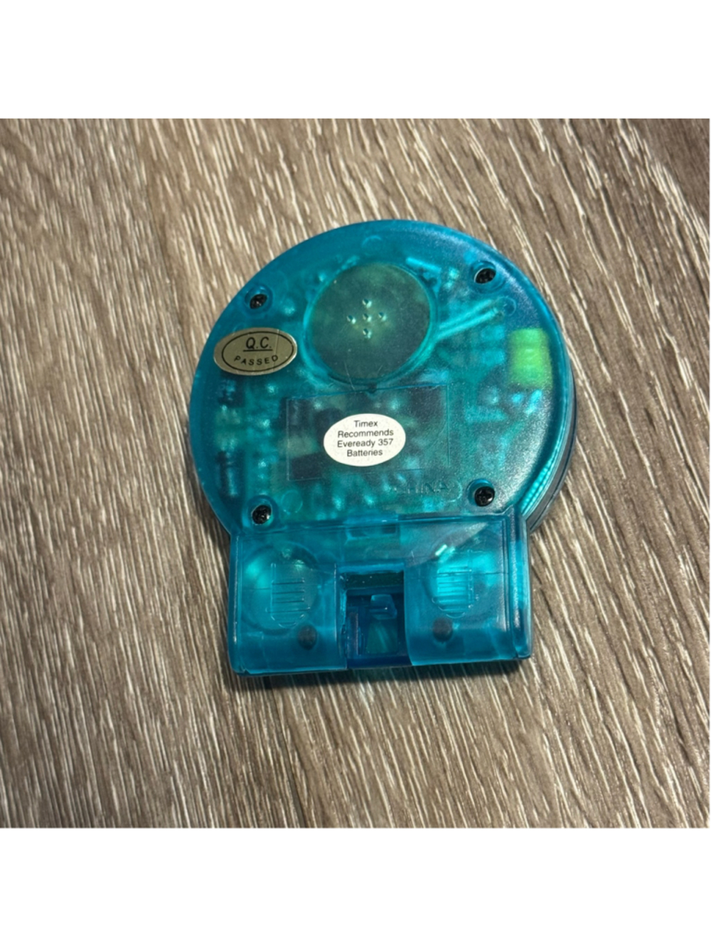 Vtg Y2k Timex Indiglo Digital Travel Alarm Clock One Size Blue - Picture 6 of 8